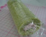 ミニ抹茶ロールケーキ作り方8写真