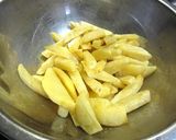 簡単：揚げるだけ～フライドポテト作り方5写真