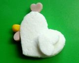 キャラ弁☆はんぺんDEﾆﾜﾄﾘさん作り方6写真