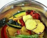 夏野菜をカラフル煮浸しで前菜にうってつけ作り方4写真
