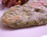 イーストなしフライパンでほうれん草ナン作り方3写真