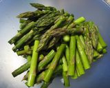 簡単中華♪アスパラの帆立あんかけ♪作り方1写真