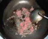 はんぺんと挽き肉キャベツの炒めもの作り方2写真