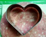 キャラ弁☆簡単◎ハム林檎作り方1写真
