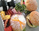 可愛いパンお弁当♪作り方1写真