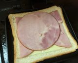 断面映え！具だくさんWチーズホットサンド作り方4写真