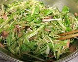 夏に!水菜と生節のサラダ作り方11写真