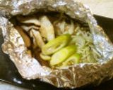 フライパンで♪鮭ときのこのホイル焼き作り方12写真