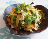 野菜ドレッシングでにんじんセロリのサラダ作り方5写真