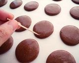しっとり濃厚★ビターチョコ・マカロン作り方24写真