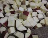 黒豆＆チーズINさつまいもサラダ作り方2写真