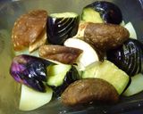 新じゃがと茄子の海苔塩麹胡麻和え作り方6写真