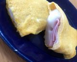 餅入りたまご焼き☆作り方7写真