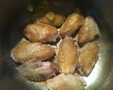 手羽先とじゃがいもの煮物作り方4写真