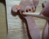 １００均型DEスブーンちゃん☆キャラ弁作り方6写真