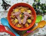 １００均型DEスブーンちゃん☆キャラ弁作り方7写真