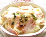朝ごはんに♪豆乳パングラタン作り方5写真