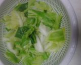 豚ばら肉とキャベツのオイスターソース炒め作り方8写真