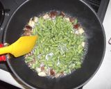 いんげん、なすと豚挽き肉でフィリピン料理作り方4写真