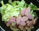 入れちゃえ♡乗せちゃえ♡ランチ焼きそば作り方3写真