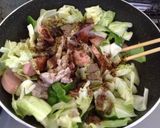 入れちゃえ♡乗せちゃえ♡ランチ焼きそば作り方4写真