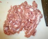 豚とキャベツの柚子胡椒風味丼♪作り方2写真