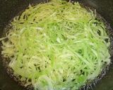 豚とキャベツの柚子胡椒風味丼♪作り方5写真