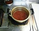 炊飯器で煮豆☆小豆の甘煮（あんこ）作り方1写真