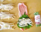 大葉もやしの豚巻き　ニンニクレンジ蒸し　作り方2写真