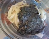どろっと冷たい胡麻味噌だれうどん作り方6写真
