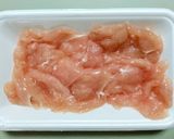 簡単ランチ！鶏ささみ肉と菜の花の豆乳雑炊作り方2写真