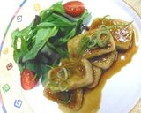 生麩レシピ　あわ麸の甘辛ステーキ作り方5写真
