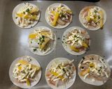餃子皮のピザ作り方1写真