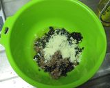 黒オリーブとアンチョビのソース（温野菜）作り方4写真
