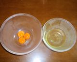 ✿ふわんふわんなバニラシフォンケーキ✿作り方1写真
