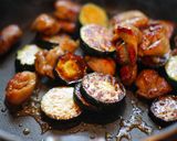鶏肉とズッキーニのカレー醤油炒め作り方3写真