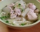塩麹チキンと大根のあっさりスープ作り方5写真