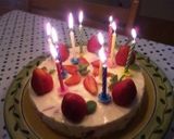 イチゴのヨーグルトレアチーズケーキ作り方8写真