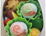キャラ弁☆カラフルかたつむり♪作り方8写真