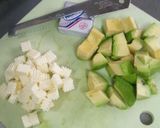 アボカドクリームチーズ丼作り方1写真