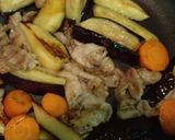 塩麹deなすと豚のしぎ焼き風～胡麻ver作り方8写真