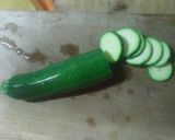 超簡単！ズッキーニのオリーブオイル焼き作り方1写真