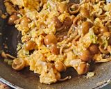 簡単おかず🍚なめこと卵のふわとろ炒め✨️作り方6写真