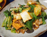豚肉と厚揚げの豆板醤バターじょうゆ炒め作り方6写真