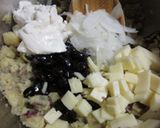 黒豆＆チーズINさつまいもサラダ作り方8写真