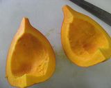 南瓜の漬物です。加賀野菜赤南瓜の昆布締め作り方1写真