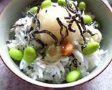 しらすおろし・梅わさび・塩昆布の丼作り方7写真