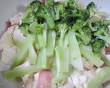 カラフルで洋風ないり豆腐✩作り方4写真