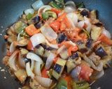 簡易版☆ラタトゥイユ（夏野菜の蒸し煮）作り方4写真