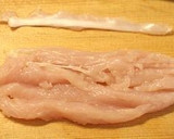 梅ささみの胡麻焼き作り方1写真